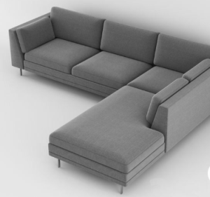 L shaped sofa