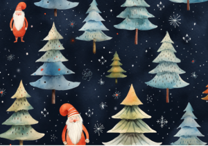 christmas tree drawing